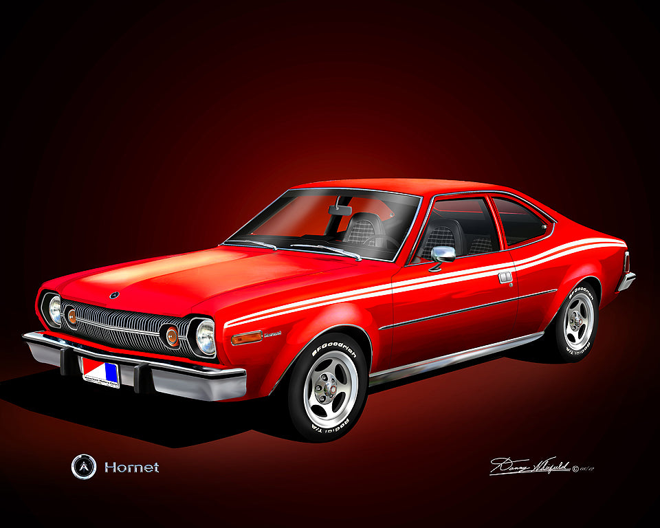 Fine Art Print, 1974 AMC Hornet, 16