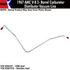 Vacuum Line, Distributor, V-8 w/2-Barrel Carburetor, 1967 AMC (OE Steel or Stainless) - AMC Lives