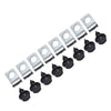 Brake Line Clip Kit, 16-Piece, 1955-88 AMC, Rambler, Eagle (See Applications) - American Performance Products, Co. 