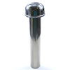 Oil Fill Tube Kit & Breather without Breather Port, T-304 Polished Stainless Tube & Chrome Breather, 1966-91 AMC, Jeep V-8 - AMC Lives