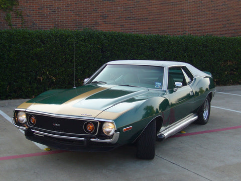 Fiberglass Hood, Bolt-On, Cowl Air Induction, 1971-74 AMC Javelin, Javelin AMX - Ships truck freight in approx. 2-4 weeks, freight charges will be invoiced separately
