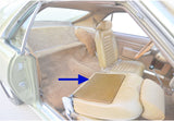 Seat Back Panels, Bucket, 1969 AMC AMX (4 Colors) - Drop ships in approx. 1-2 months