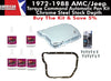 Transmission Pan Kit, 727 Torque Command, Finned Chrome Steel, 1972-88 AMC, Jeep - AMC Lives