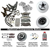 Front Disc Brake Conversion Kit, All-New Components, 1955-77 AMC, Rambler (Aftermarket wheels will be required with 1955-1963 Ramblers) - Ships in approx. 2-4 weeks
