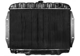 Radiator, Copper Brass, 3-Row Desert Cooler w/4-Row Capacity, OE Style Fit, 1972-74 AMC Javelin, Javelin AMX V-8, Inline 6 - Drop ships in approx. 4-6 weeks