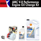 Engine Oil Change Kit, High Performance, 1967-91 AMC, Jeep V-8
