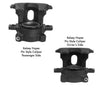 Caliper Set, Front Disc Brake, Kelsey Hayes Pin-Style, 1971-75 AMC (See Applications) - Requires Your Cores For Rebuilding (4-6 week turnaround) - American Performance Products, Co. 