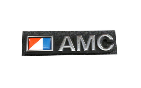 Deck Lid Emblem, "AMC Flag", Stick-On, 1973-88 AMC Cars